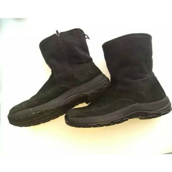 L.L. Bean Men’s Black Winter Boots Size 12 Medium Excellent Condition main image 5